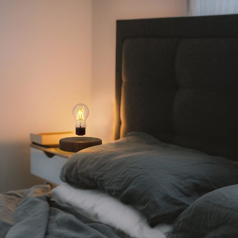 Kamerversiering Burlywood Magnetische levitatielamp Drijvende gloeilamp Desklamp