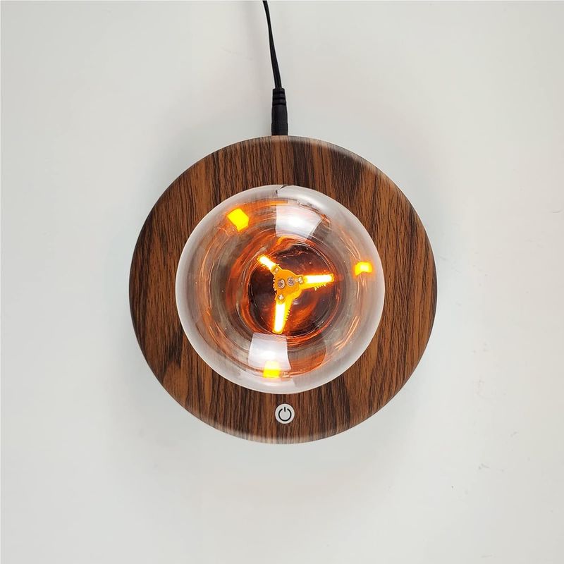 Kamerversiering Burlywood Magnetische levitatielamp Drijvende gloeilamp Desklamp
