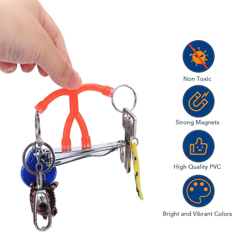 10PCS Humanoïde koelkastmagneten Kleurrijk Magnetisch Speelgoed Voor Kinderen En Decoratie