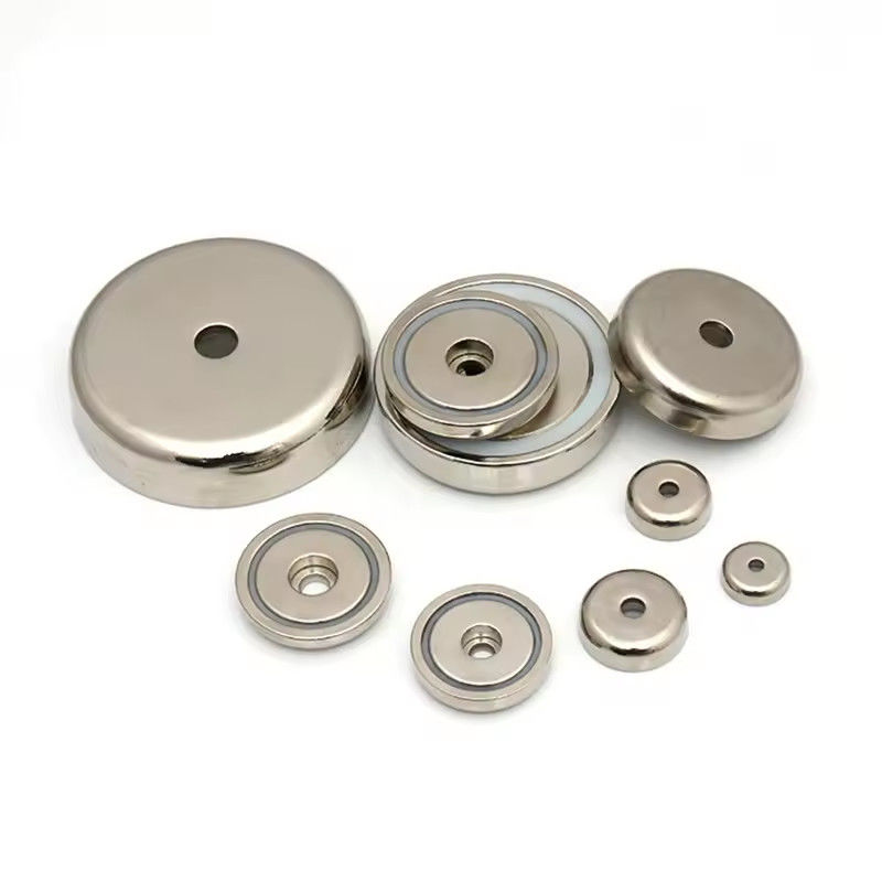 Hoogwaardige Neodymium NdFeB-magneet met tegenboring Type B Magneetpot N52