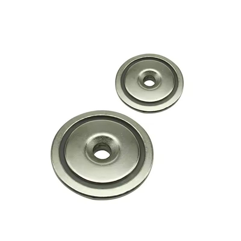 Hoogwaardige Neodymium NdFeB-magneet met tegenboring Type B Magneetpot N52