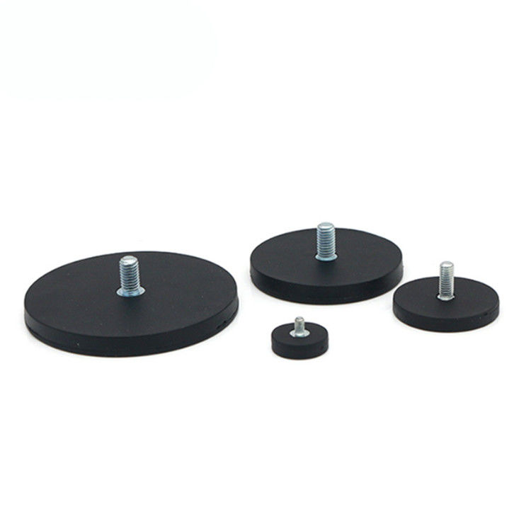 Multicolor Sterke Magnetische Base Rubber Coated Pot Magnet Voor het vasthouden van auto daklichten