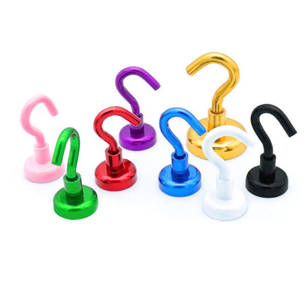 Krachtige kleurrijke magnetische nutshaken magnetische cuphoeken roestvastheid
