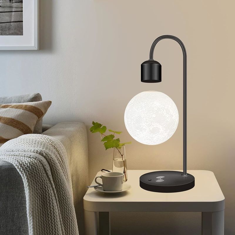 Magnetische zwevende maanlamp nul zwaartekracht drijvend bureau speelgoed voor decoraties cadeautjes