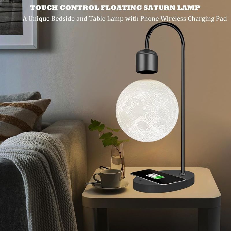 Magnetische zwevende maanlamp nul zwaartekracht drijvend bureau speelgoed voor decoraties cadeautjes