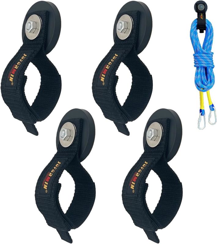 Vertrekbare zware magnetische gereedschapsholder met verlengsnoerband voor garagewerkplaats
