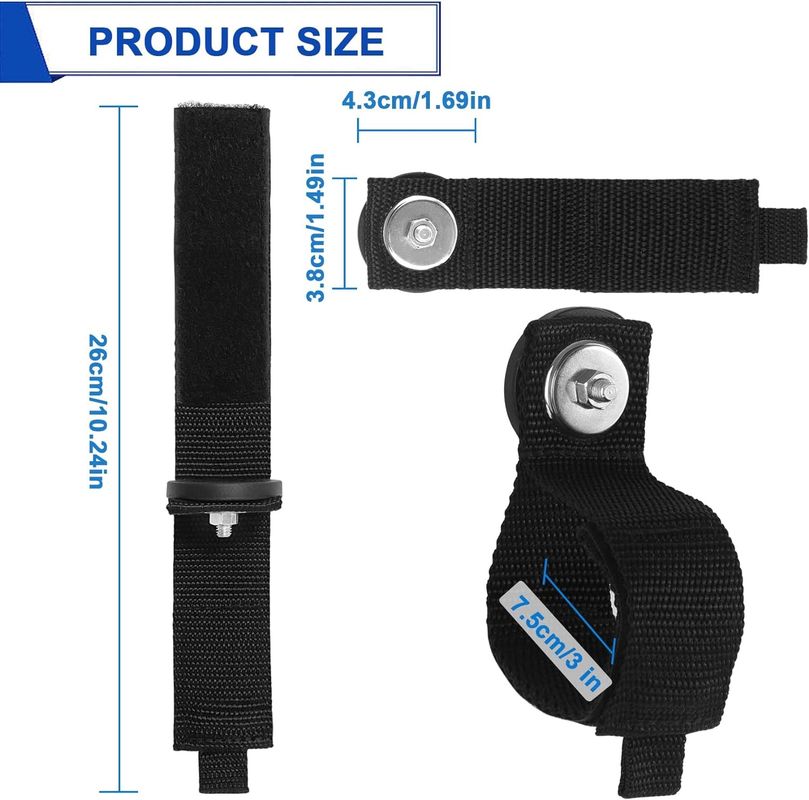 Ergonomische magnetische hangband met verlengsnoerhouder