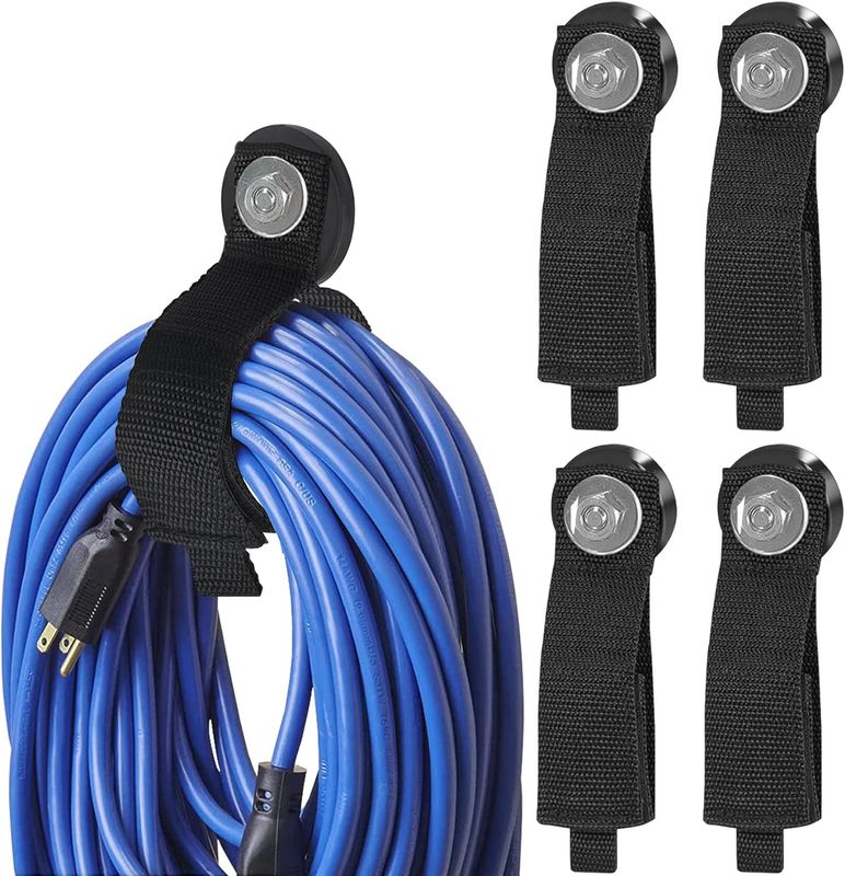 Ergonomische magnetische hangband met verlengsnoerhouder