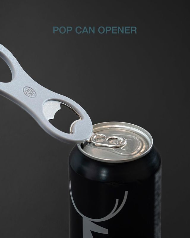 FDA 2 in 1 Magnetische bierflesopener voor koelkast en camper met dopvanger