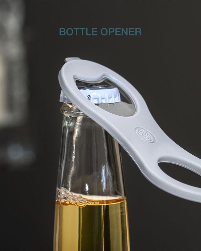FDA 2 in 1 Magnetische bierflesopener voor koelkast en camper met dopvanger