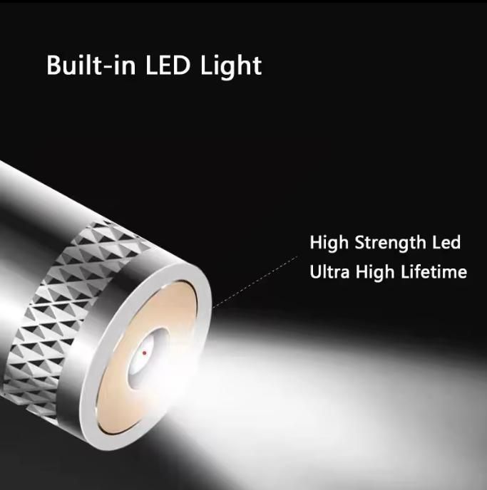 Magnetisch telescopisch ophaalgereedschap met LED-licht en sterke magneet op maat