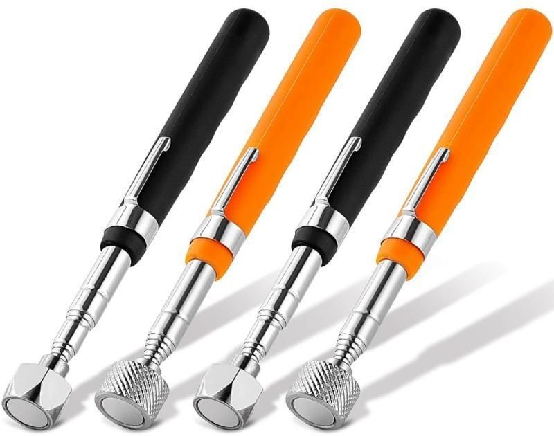 Telescopisch magnetisch opvanggereedschap uitbreidbare pen type roestvrijstalen stok