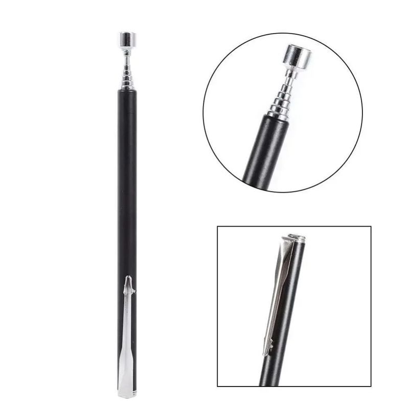 Draagbare telescopische magnetische flexibele ophaalgereedschap verstelbare verlengstok krachtige magnetische pen