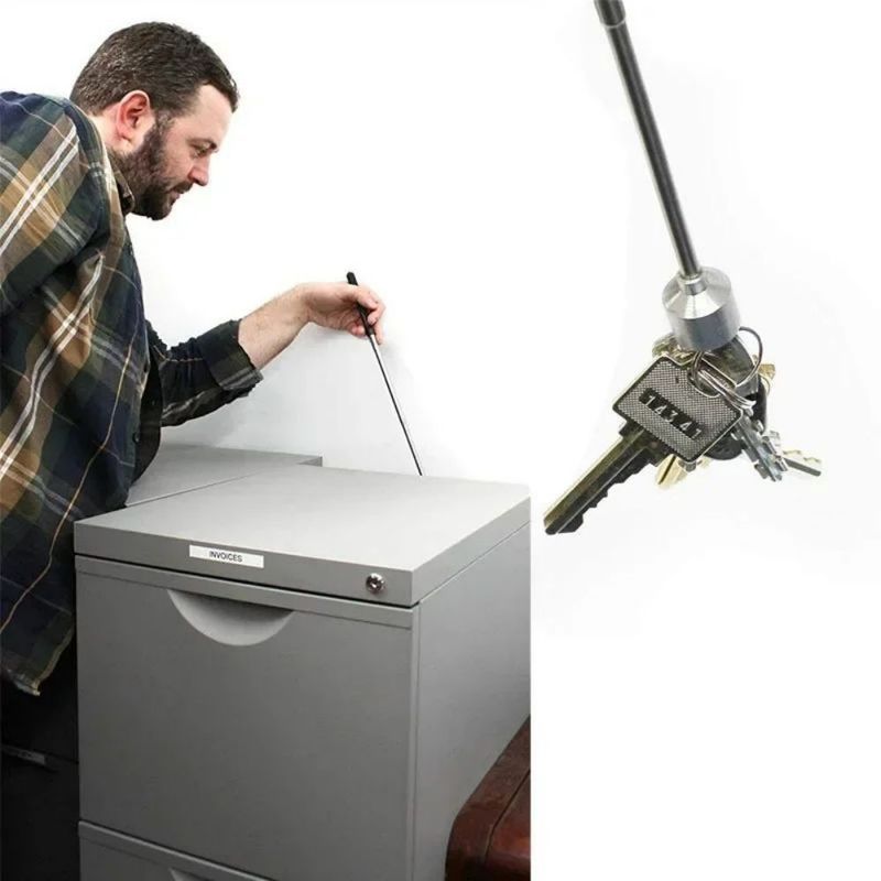 Draagbare telescopische magnetische flexibele ophaalgereedschap verstelbare verlengstok krachtige magnetische pen