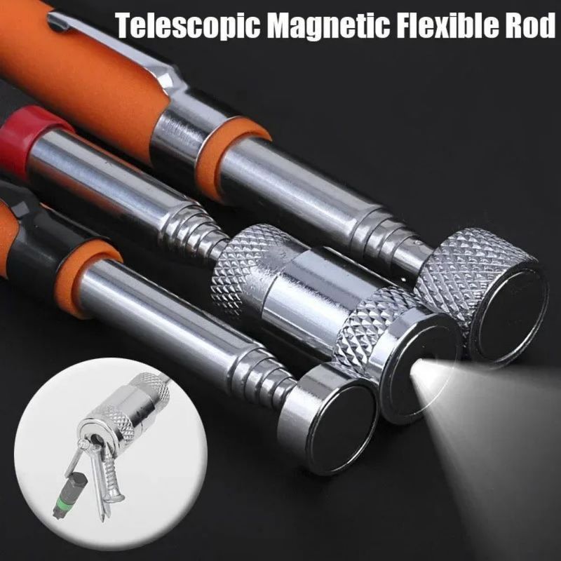 Draagbare telescopische magnetische flexibele ophaalgereedschap verstelbare verlengstok krachtige magnetische pen