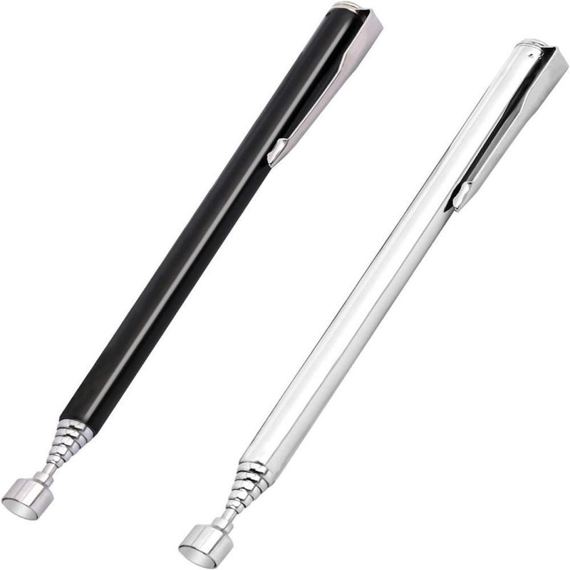 Magnetisch ophaalgereedschap Uitbreidbare pen-type roestvrijstalen stok