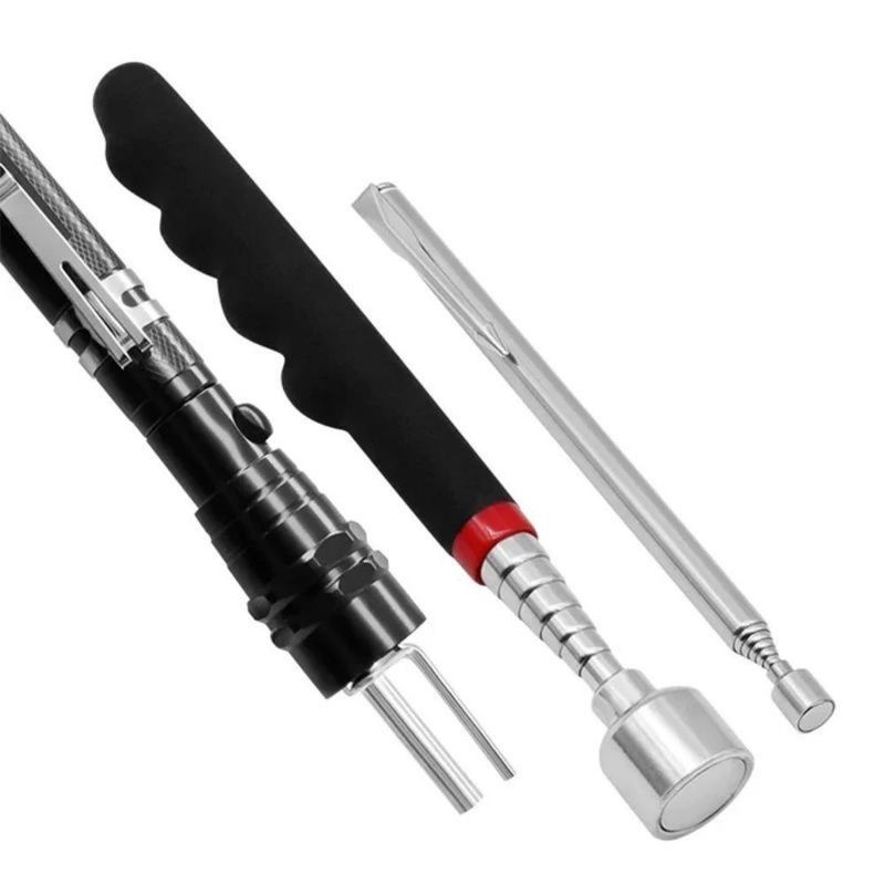 Magnetisch ophaalgereedschap Uitbreidbare pen-type roestvrijstalen stok