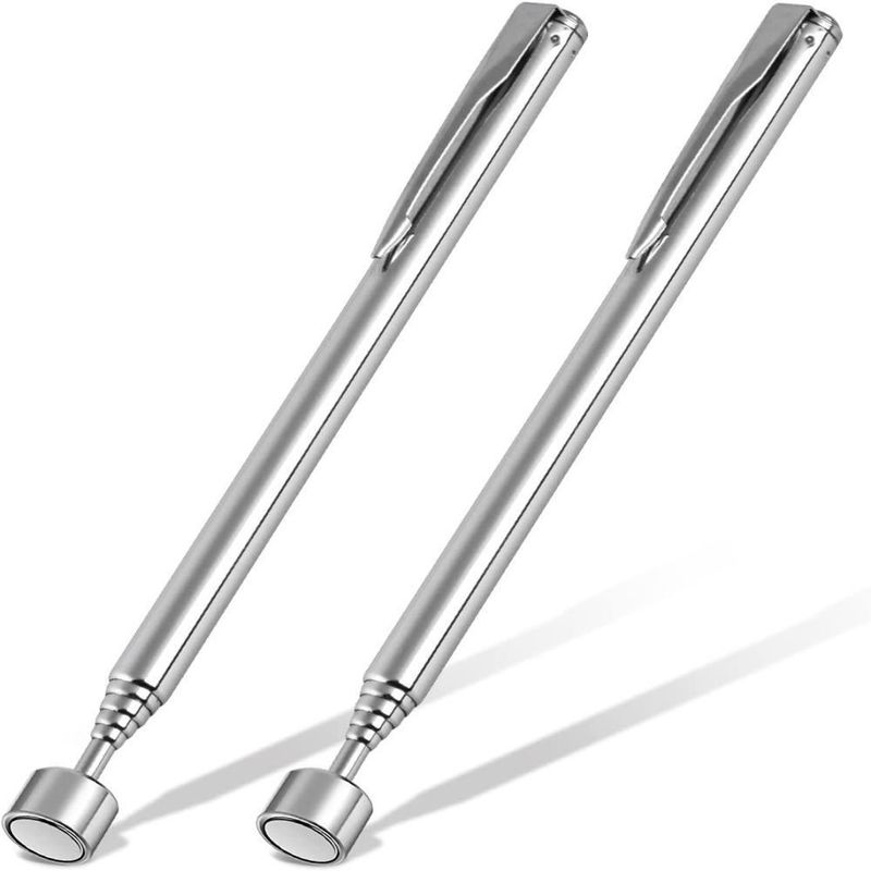 Magnetisch ophaalgereedschap Uitbreidbare pen-type roestvrijstalen stok