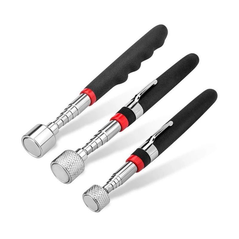 JIS Standaard Magnetisch Teleskopisch Ophaalgereedschap Met LED-licht Verstelbaar Voor Ophalen Schroeven Noot Bolt
