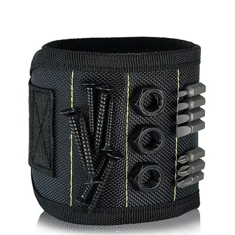 Multifunktioneel gereedschapspakket Nylonstof Magnetische polsband Gereedschapsholding Gereedschapspakket Elektricienopslag