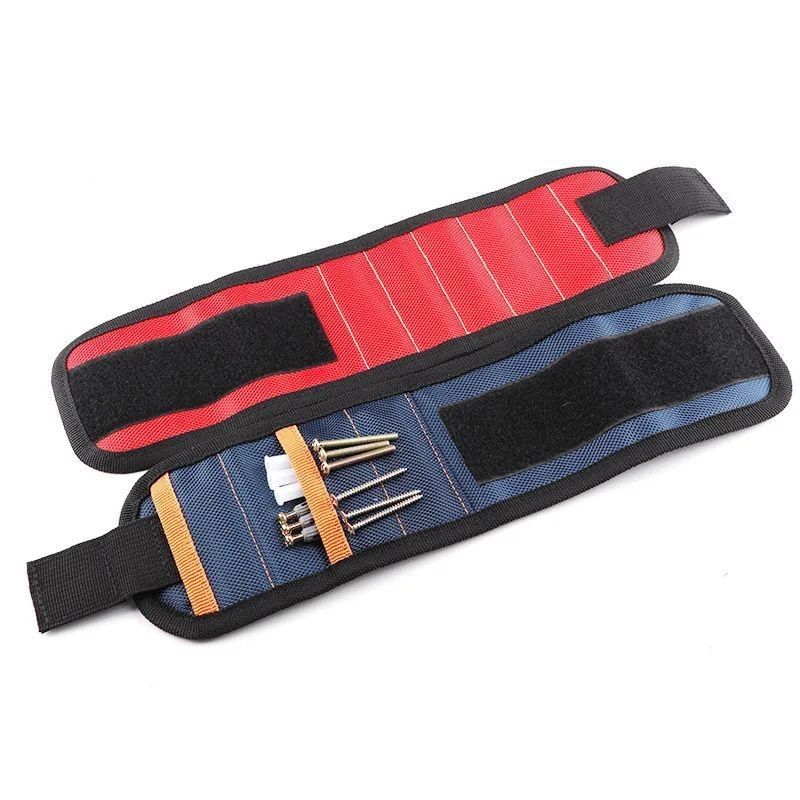 Camouflage Magnetische polsband Sterke magneten voor het vasthouden van schroeven Nagel Armband Gordel Ondersteuning