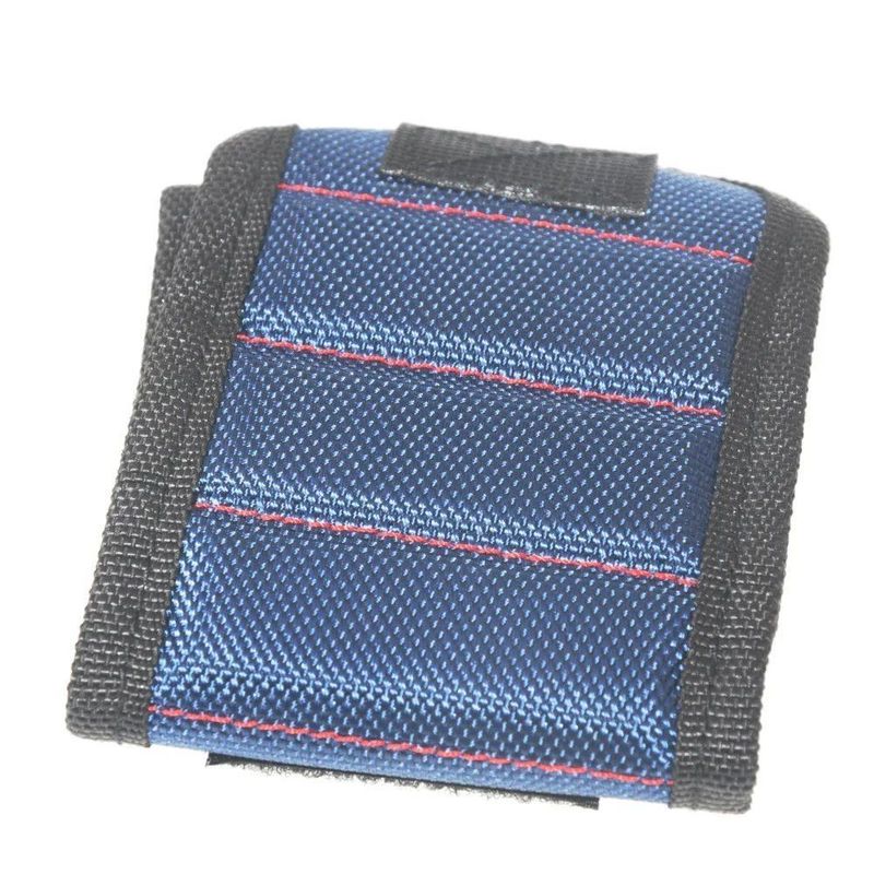 Sterk magnetisch polsband gereedschapspak Oxford stof polsband draagbare schroeven nagels gereedschap