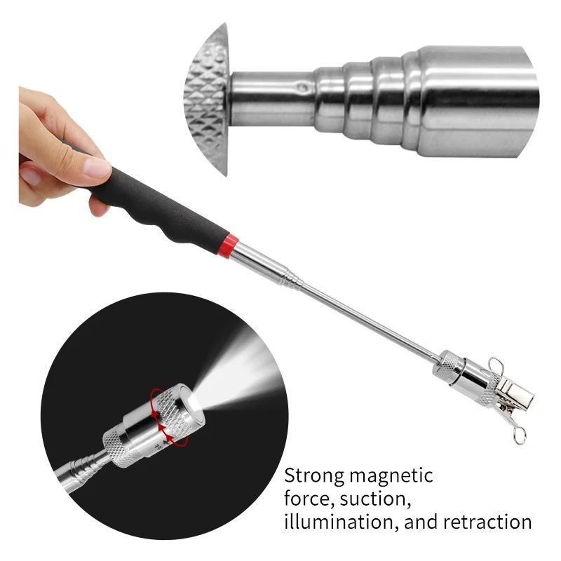 Teleskopmagnet Mini Draagbare Zware Magnetische Pick-up Nut Huishoudelijk Handgereedschap