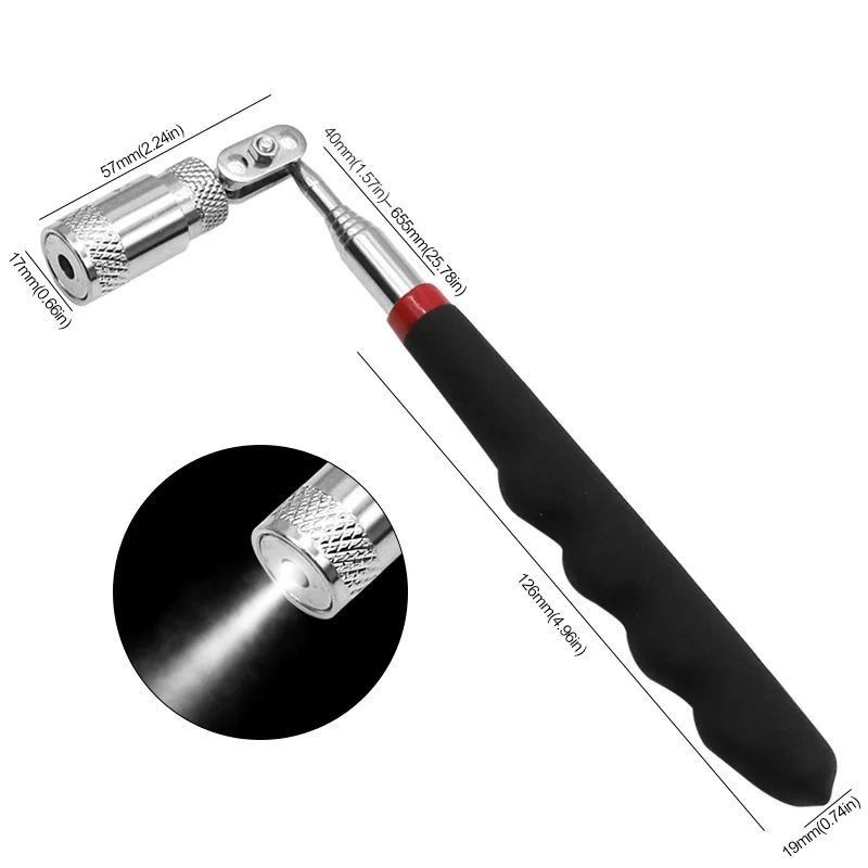 Teleskopmagnet Mini Draagbare Zware Magnetische Pick-up Nut Huishoudelijk Handgereedschap