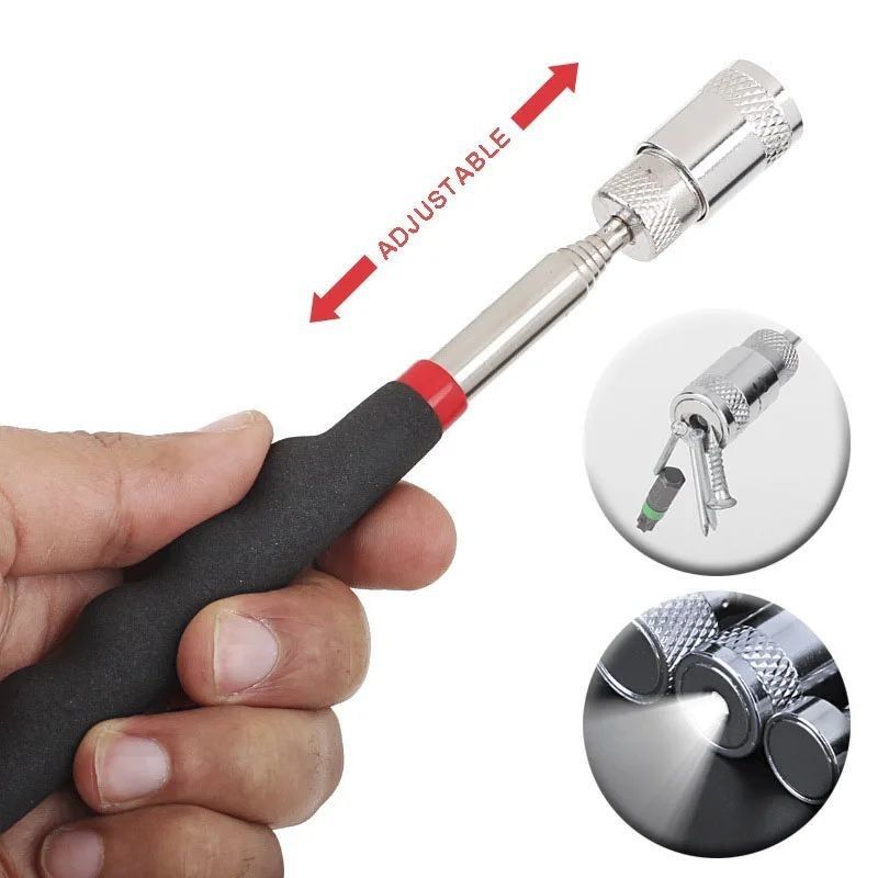 Sterk magnetisch ophaalgereedschap telescopisch verstelbaar magnetisch ophaalgereedschap greep uitbreidbare magneetstok ophalen