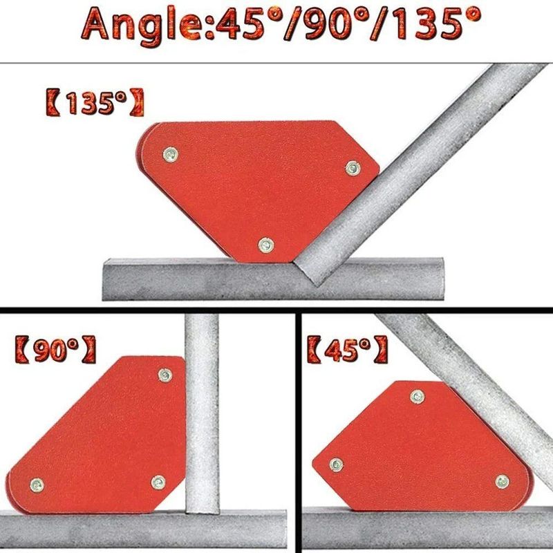 Magnetische lashouders Meerhoekige soldeerder Metalen soldeermaker Locator Soldering Magnet Net Soudure Hoek Soldeer Locator