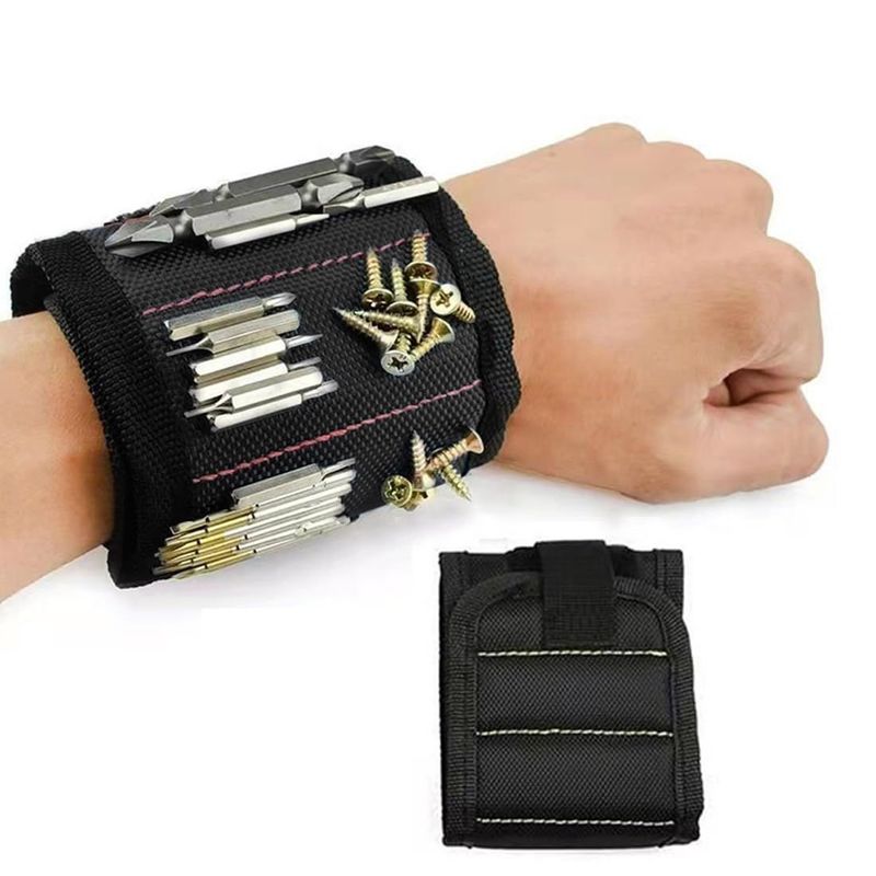 Magnetische polsband voor het vasthouden van schroeven, gereedschapsgordelhouder koele gadgets voor het bewaren van spullen