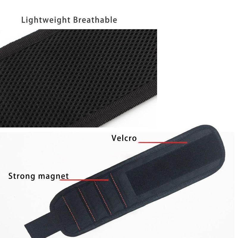 Magnetische polsband voor het vasthouden van schroeven, gereedschapsgordelhouder koele gadgets voor het bewaren van spullen