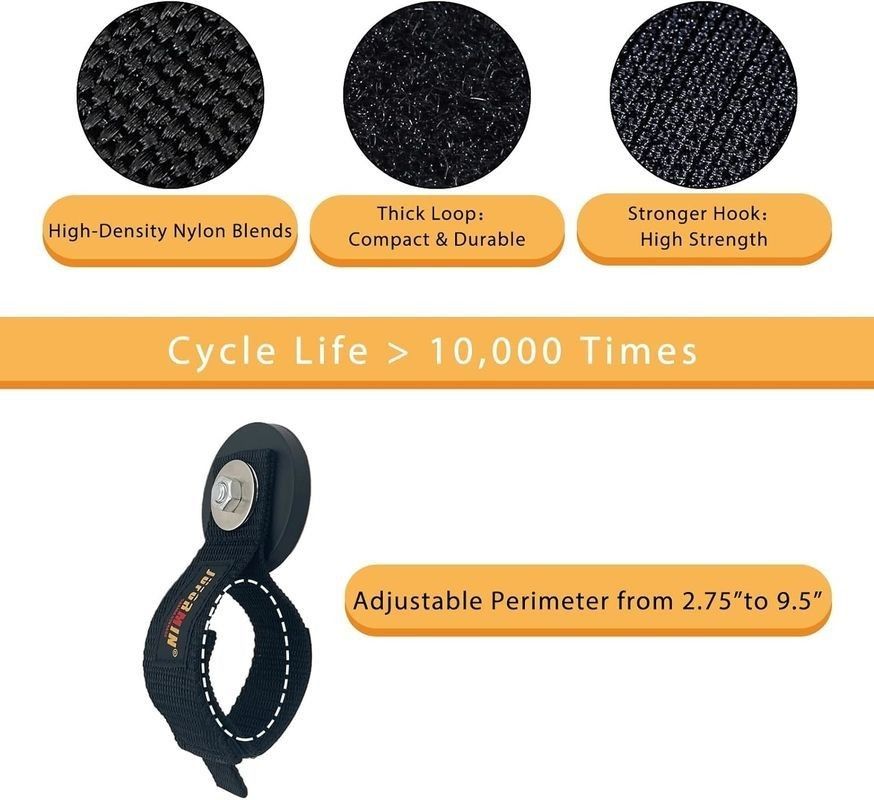Vertrekbare zware magnetische gereedschapsholder met verlengsnoerband voor garagewerkplaats