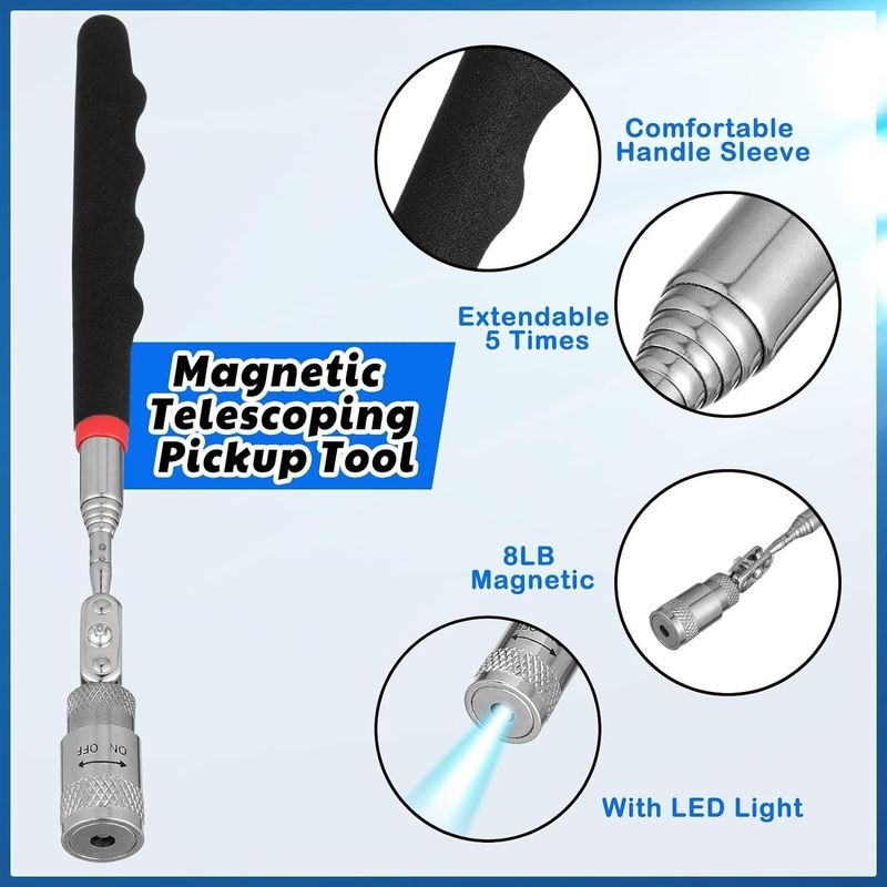 Flexibel inspectietool met LED-licht voor autoreparatie