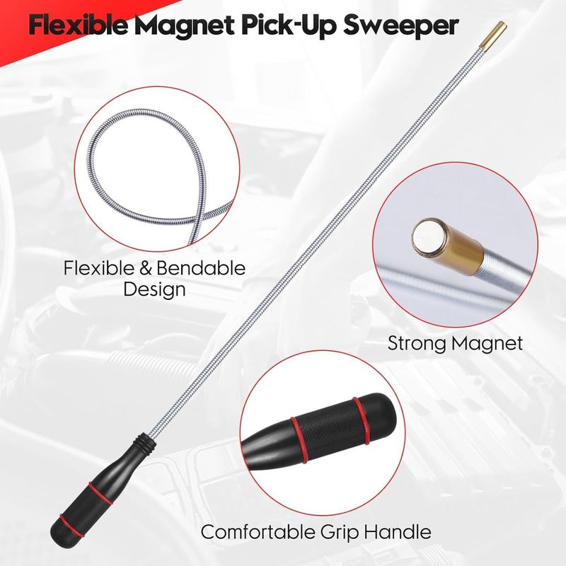 Flexibel inspectietool met LED-licht voor autoreparatie