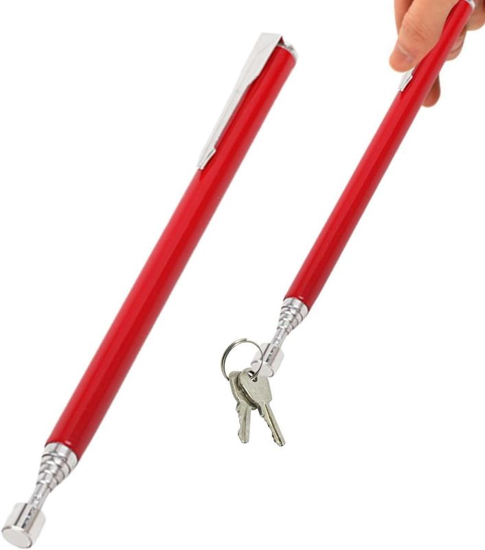 Telescopisch Magnetisch ophaalgereedschap handig gereedschap voor schroeven moeren pinnen, magnetische vegers