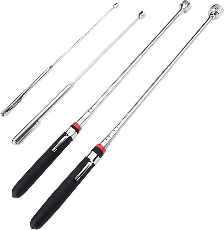 Telescopisch Magnetisch ophaalgereedschap handig gereedschap voor schroeven moeren pinnen, magnetische vegers