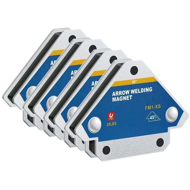 Magnetische Lashouders Hoek Solder Pijl Magneet Las Fixer Positioner Ferriet Holding Hulp Locator Tools
