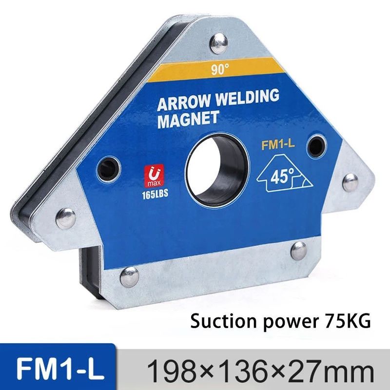 Magnetische Lashouders Hoek Solder Pijl Magneet Las Fixer Positioner Ferriet Holding Hulp Locator Tools