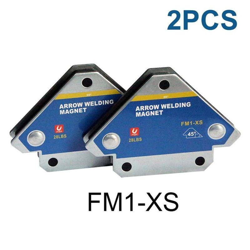 Magnetische Lashouders Hoek Solder Pijl Magneet Las Fixer Positioner Ferriet Holding Hulp Locator Tools