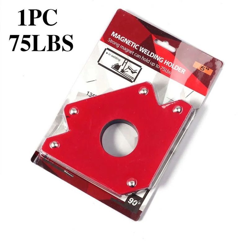Sweiswerk Hulpmagnetische houder Sterke magneet 3-hoek pijl positioner Power Soldering Specialiteit Locator Tool