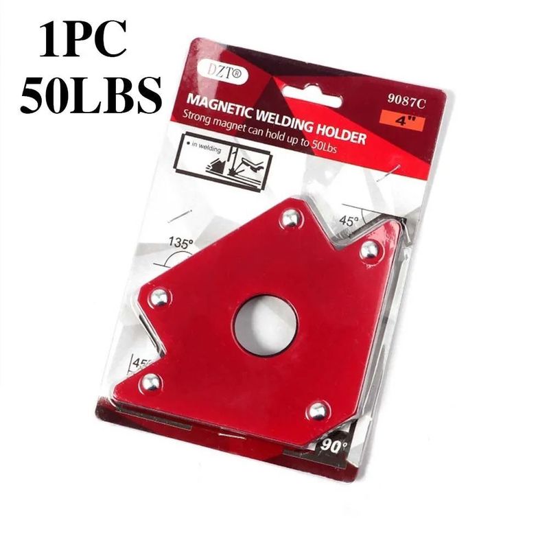 Sweiswerk Hulpmagnetische houder Sterke magneet 3-hoek pijl positioner Power Soldering Specialiteit Locator Tool