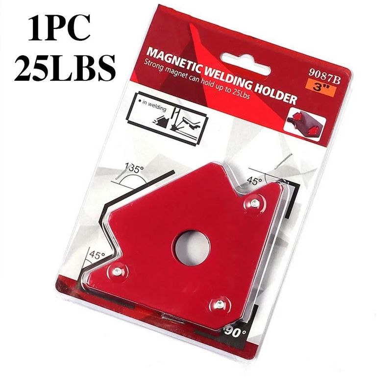 Sweiswerk Hulpmagnetische houder Sterke magneet 3-hoek pijl positioner Power Soldering Specialiteit Locator Tool