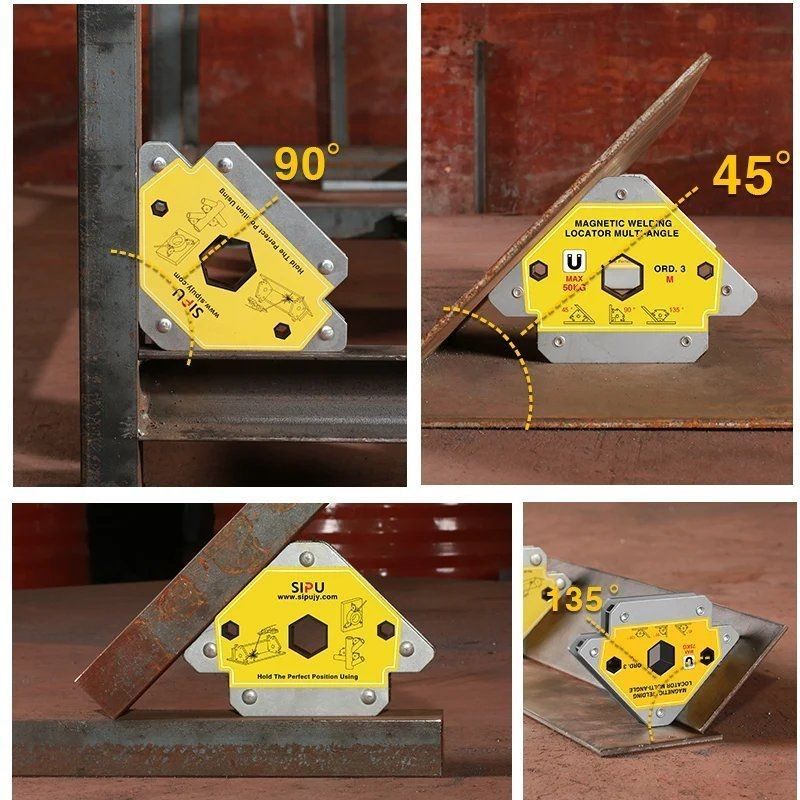 Verwisselbare lasmagneet 3′′/4′′/5′′pijl Lasmagneet/ Ferriet Magnetische Lashouder
