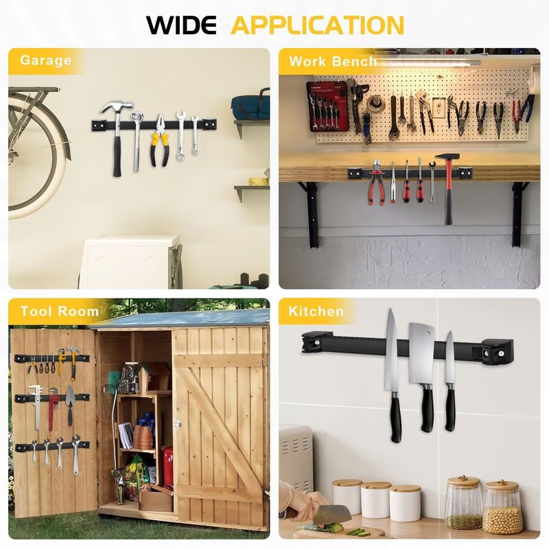 Magnetische gereedschapsholder band zware werktuigorganisator voor garage gereedschap organisatie