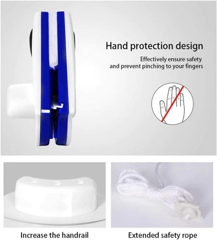 Buiten Magnetische Vensterreiniger, Double-Sided Vensterborstel Glas Wipper Reiniging Tools te koop