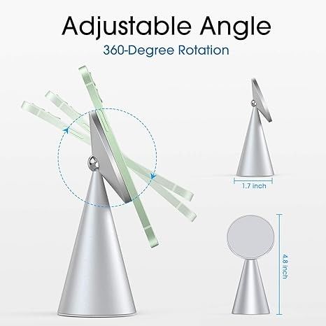 Magnetische telefoonstand Compatibel met iPhone 13&iPhone 12, Mini, Pro en Pro Max, verstelbare aluminium houder