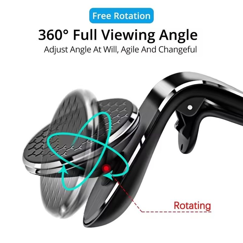 Auto Magnetische telefoonhouder Stand Air Vent Magnet Auto Mount GPS Smartphone Mobiele ondersteuning In Auto Beugel voor iPhone Xiaomi Samsun