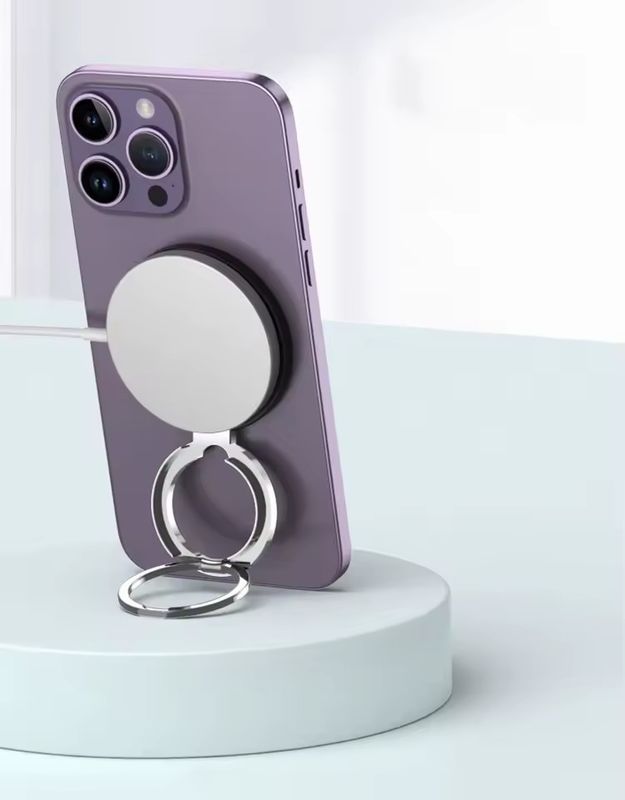 Magnetische ringhouder voor mobiele telefoons Compatibel met iPhone 12 13 14 Series MagSafe Afneembare mobiele telefoongreep Kickstand