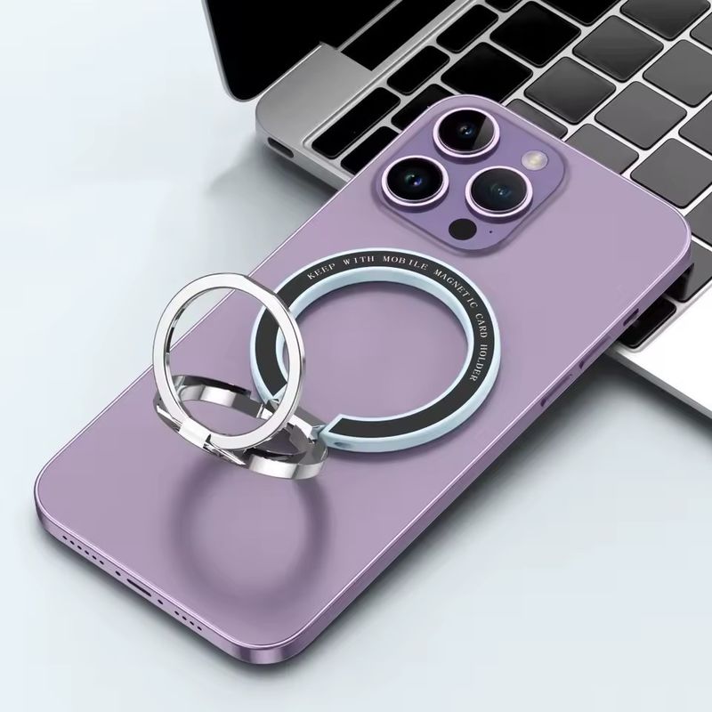 Magnetische ringhouder voor mobiele telefoons Compatibel met iPhone 12 13 14 Series MagSafe Afneembare mobiele telefoongreep Kickstand